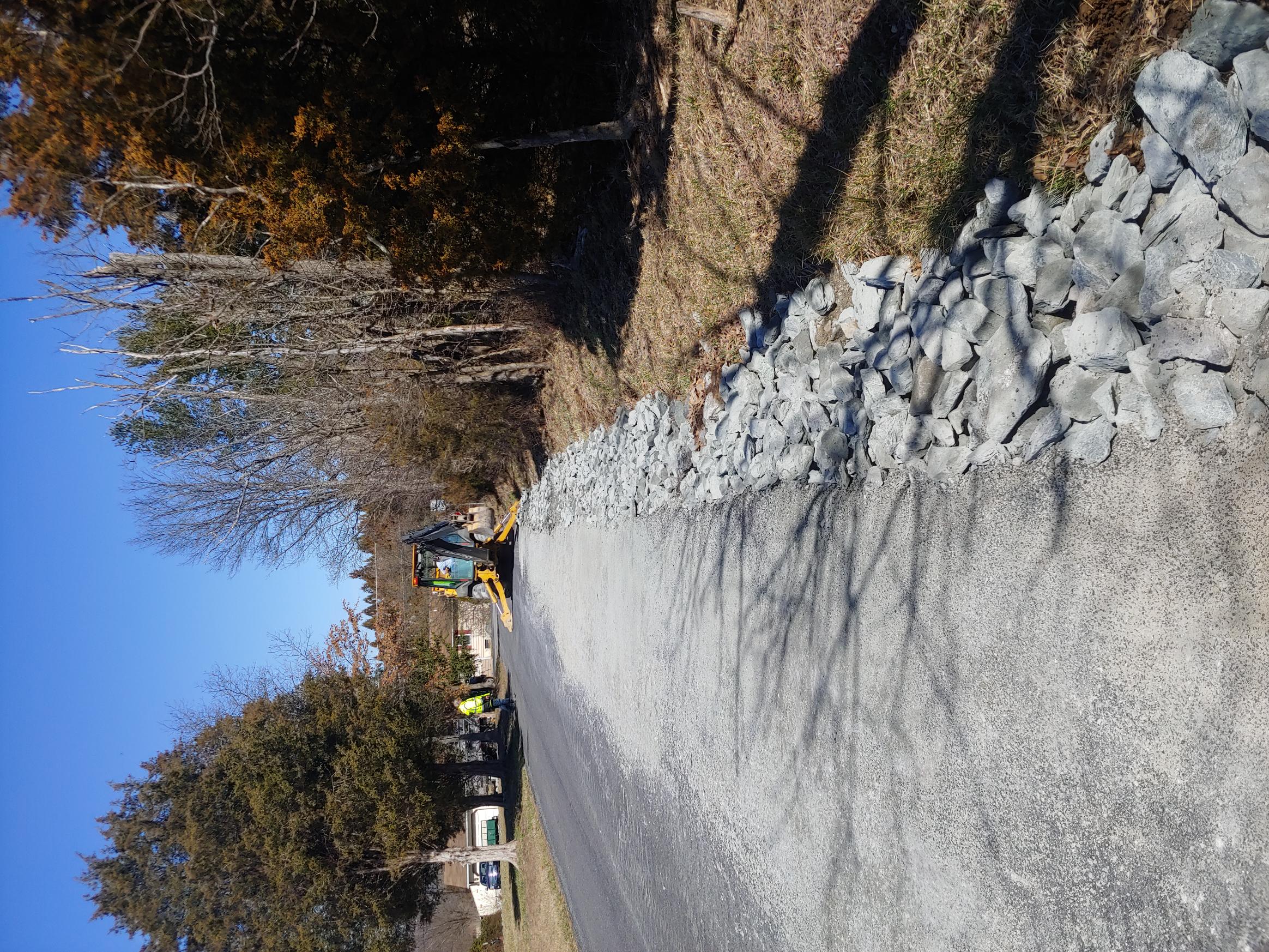 Irishtown Road Ditch Work